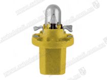 Лампа розжарювання BAX-12V-1,5W BX8,5d yellow (17050)