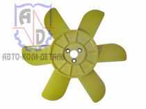 Крильчатка вентилятора 6-лопатева жовта 21010-1308008-6Ж